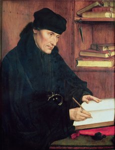 Portret van Erasmus van Rotterdam (1466-1536)